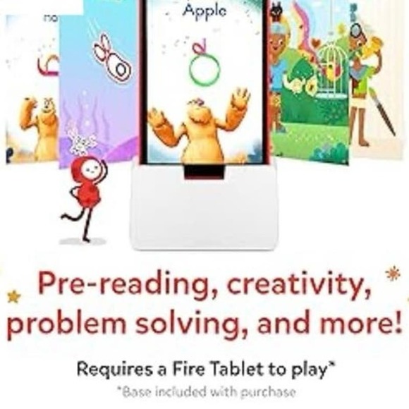 Osmo - Little Genius Starter Kit for Fire Tablet + Early Math Adventure New - Picture 4 of 8